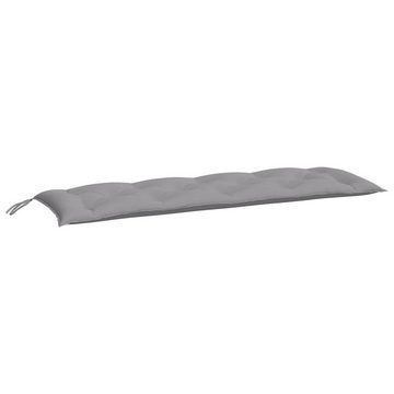 vidaXL Sitzauflage Gartenbank-Auflagen 2 Stk. Grau 150x50x7 cm Oxford-Gewebe, (2 St)