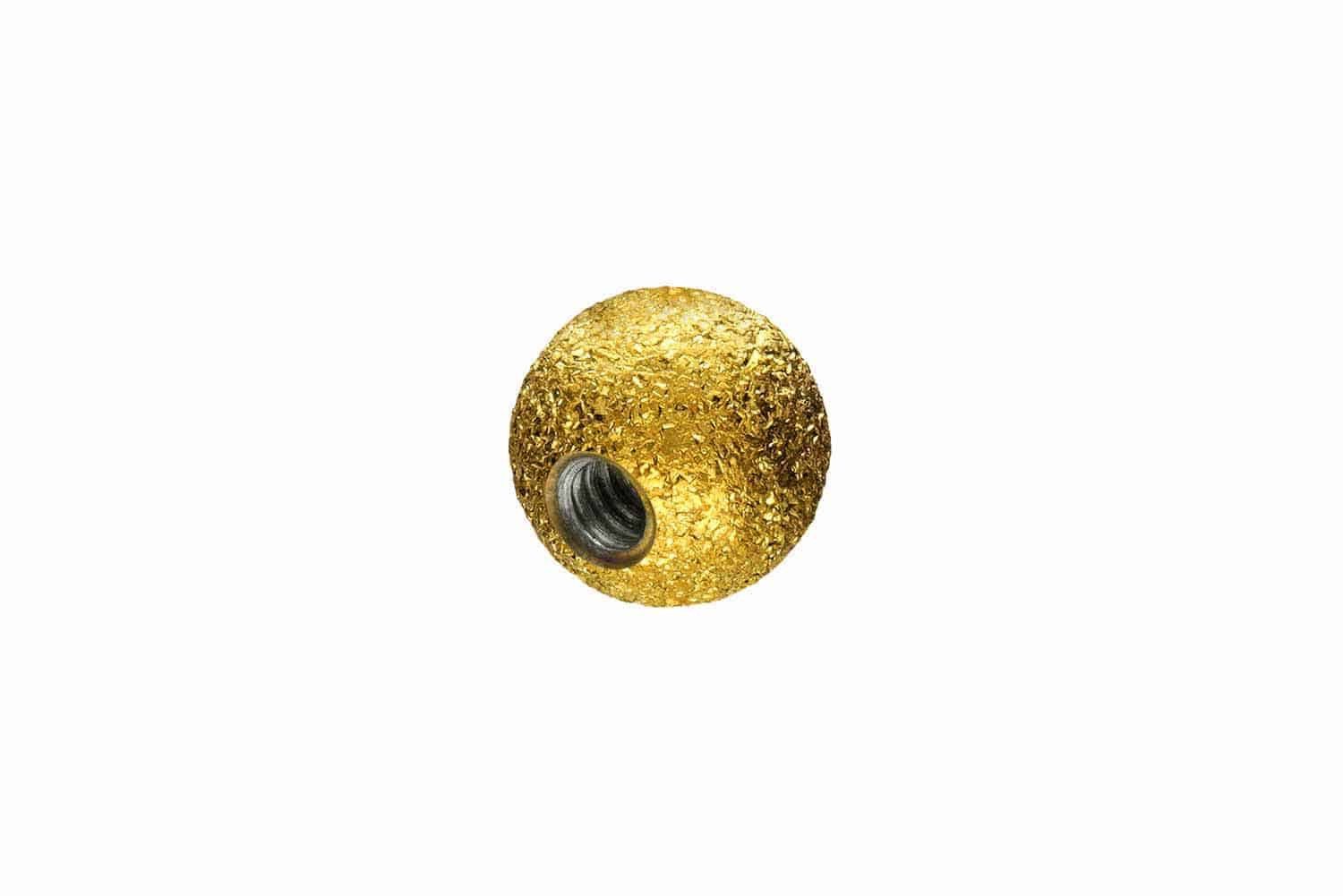 PIERCINGLINE Piercing-Set Chirurgenstahl Schraubkugel DIAMANTOPTIK (Schraub-Aufsätze, 1-tlg)