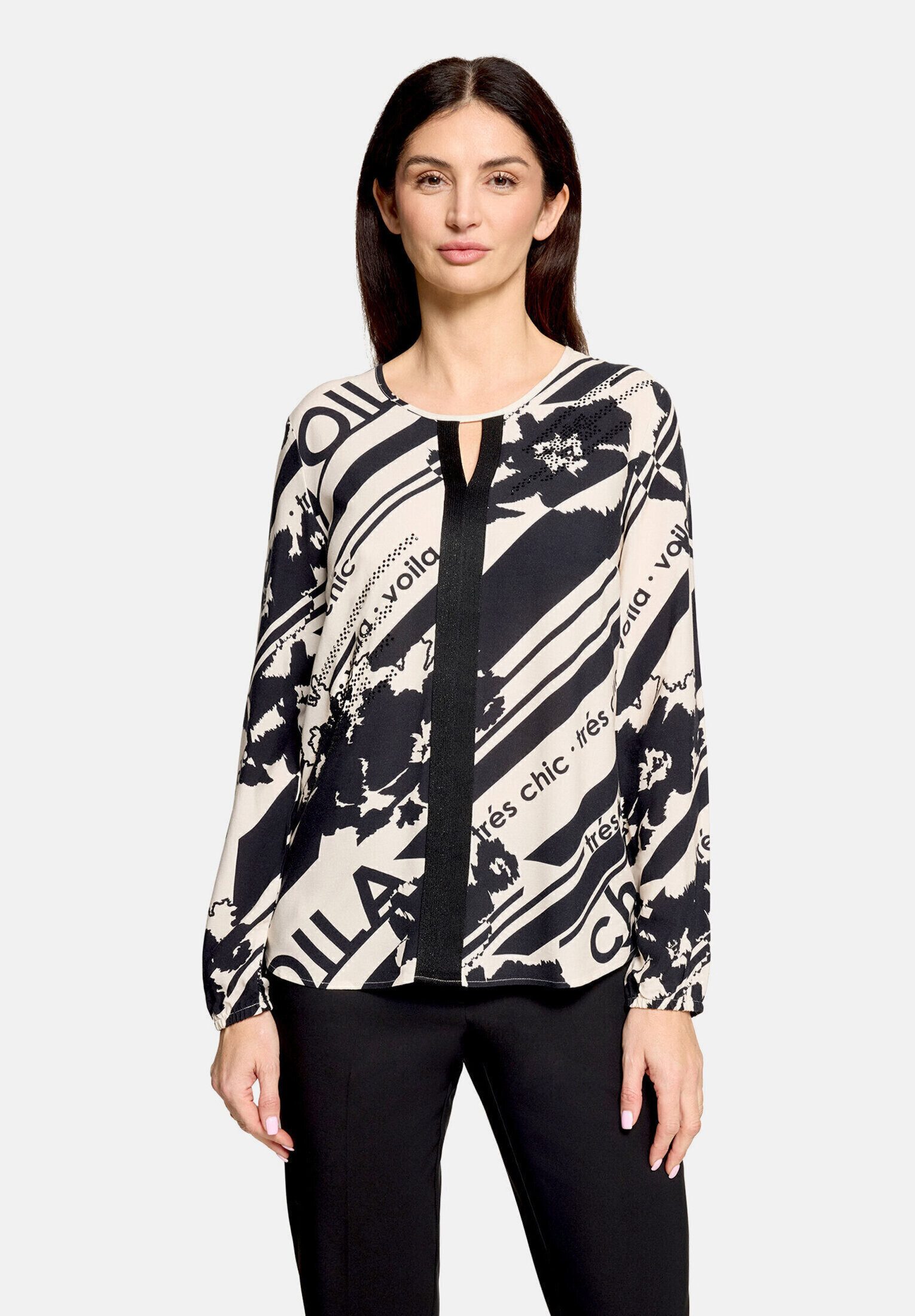 Betty Barclay Schlupfbluse Damen mit Rundhalsausschnitt – Bild 2 von 5