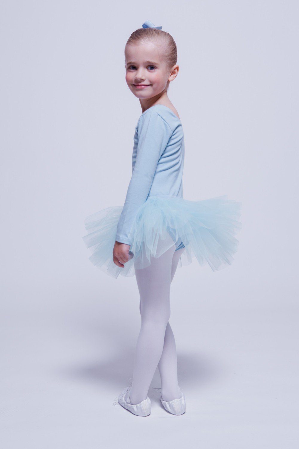tanzmuster Tüllrock Ballett Tuturock Pia Tutu Ballettrock aus Tüll mit Bund aus Baumwolle
