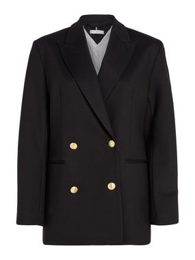 Tommy Hilfiger Kurzblazer RELAXED CLASSIC DB PUNTO BLAZER mit Paspeltaschen auf Taillenhöhe