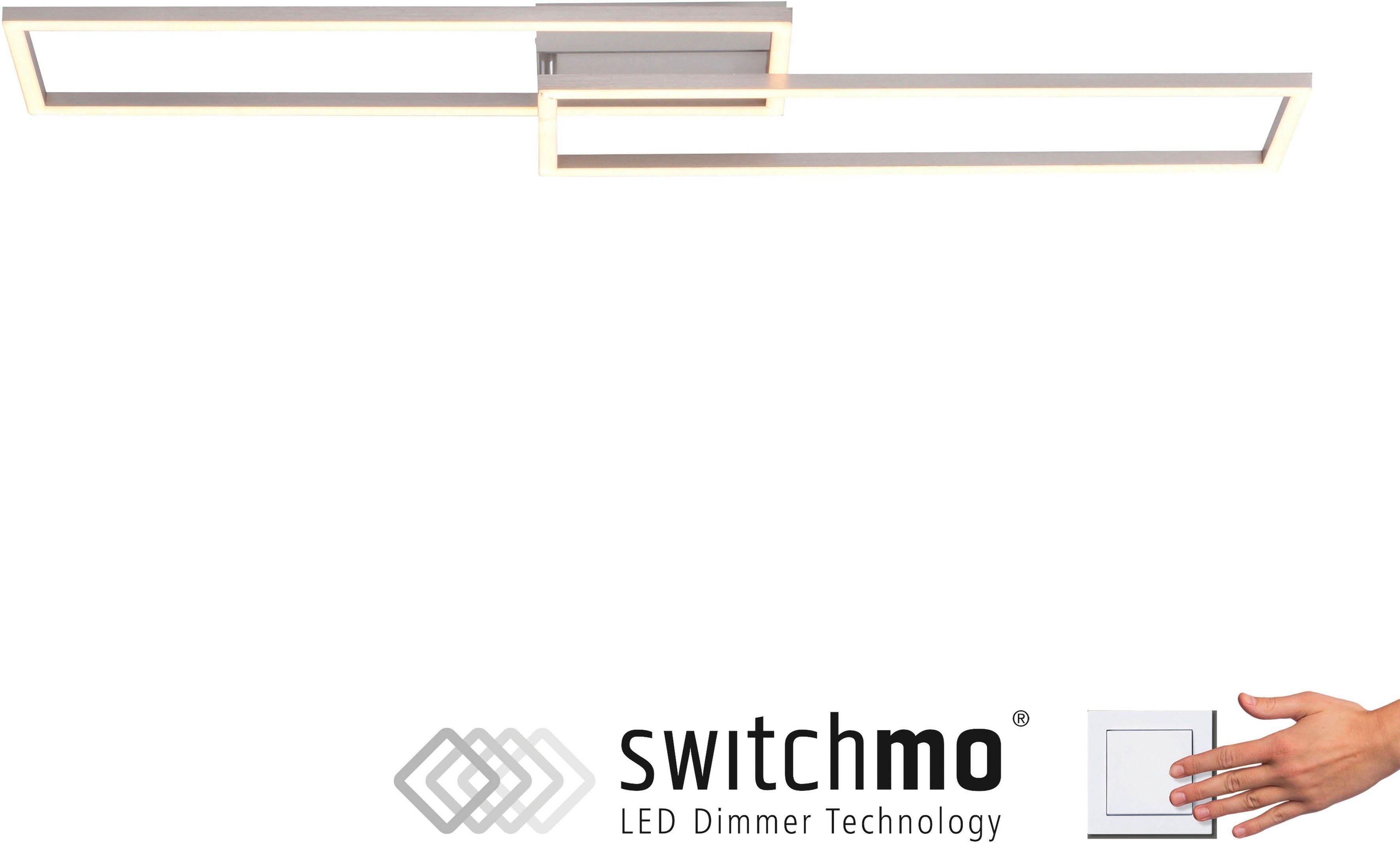 Leuchten Direkt Deckenleuchte IVEN, Warmweiß LED fest integriert