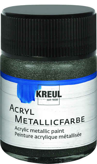 Kreul Künstlerstift Kreul Acryl Metallicfarbe anthrazit 50 ml