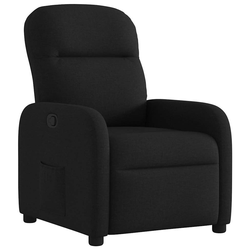 vidaXL Sessel Relaxsessel Schwarz Stoff (1-St) günstig online kaufen