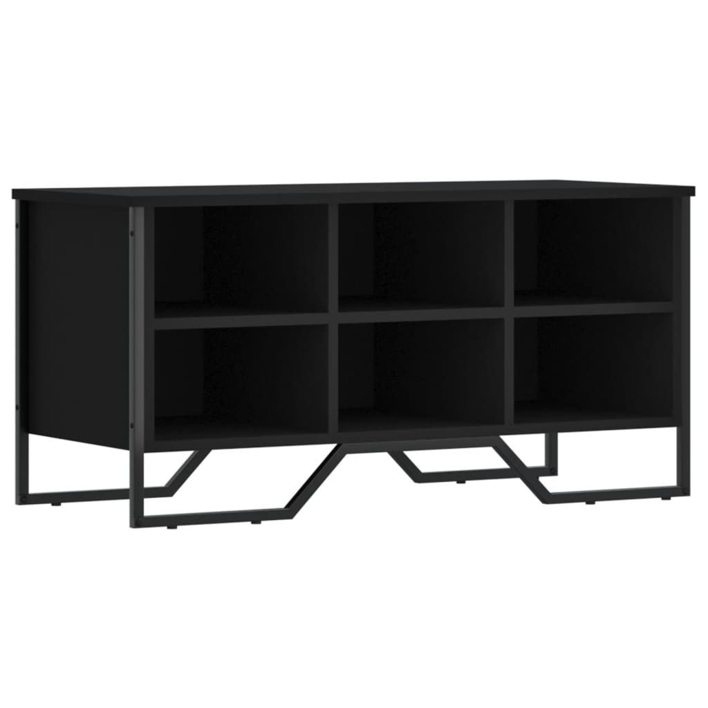 vidaXL Schuhregal Schuhregal Schwarz 90x38x45,5 cm günstig online kaufen