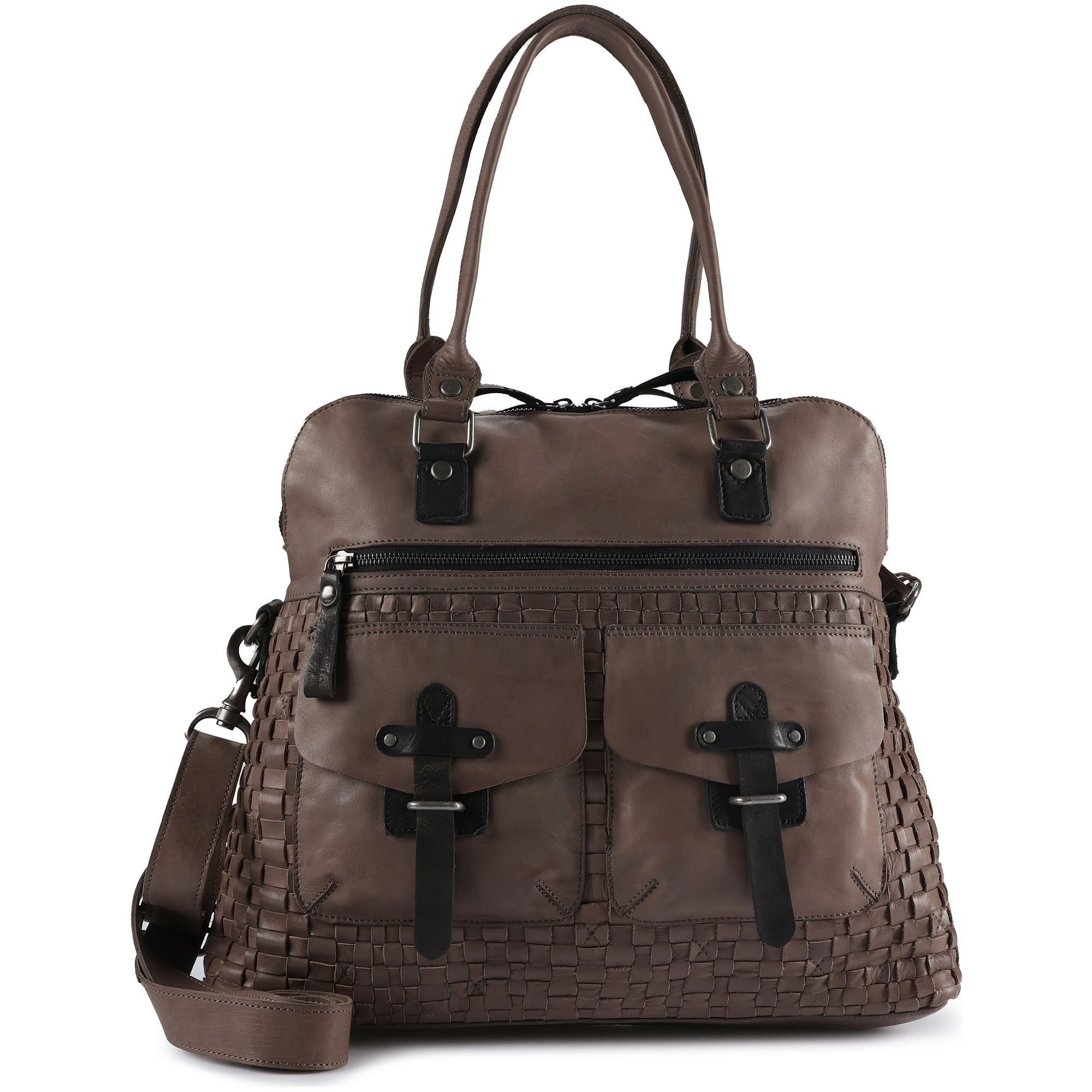 HARBOUR 2nd Schultertasche Urban Poets, Leder