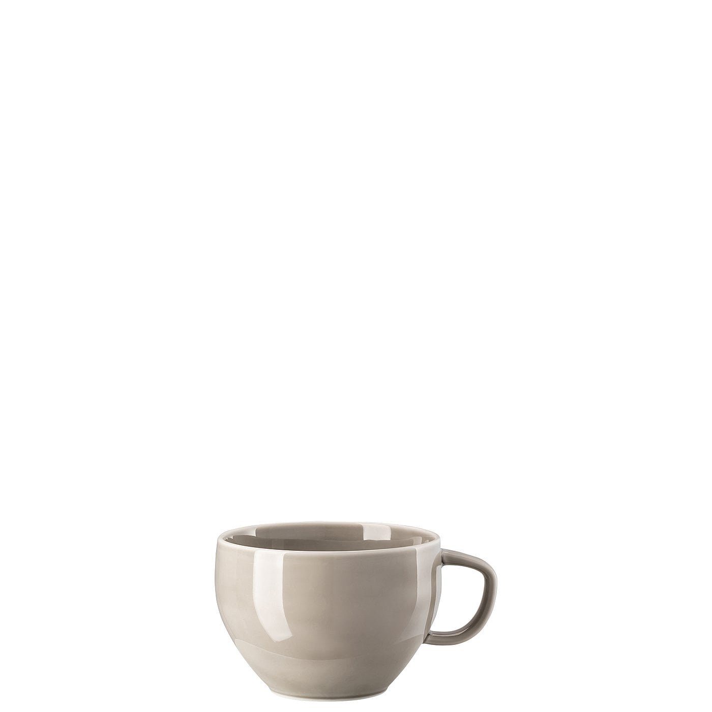 Rosenthal Latte-Macchiato-Tasse Junto Pearl Grey Cafe au Lait Obertasse, Porzellan