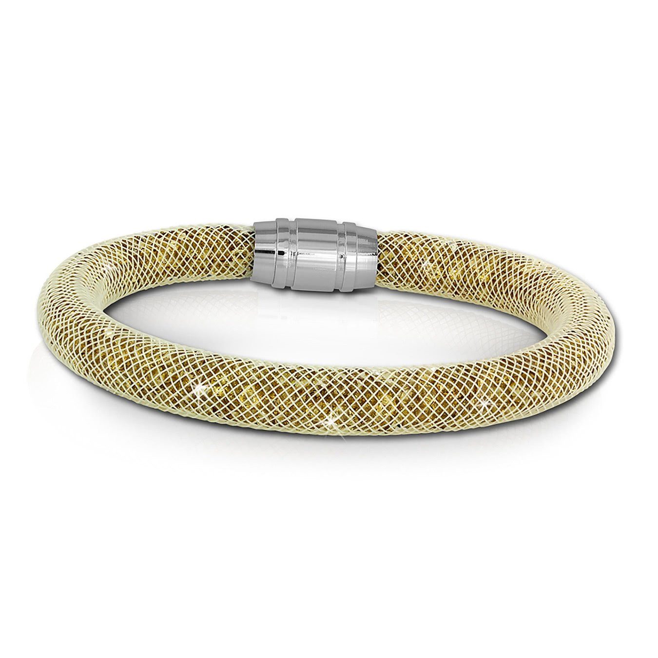 SilberDream Edelstahlarmband SilberDream Armband gold Damenarmband (Armband), goldfarben Edelstahl-Verschluss, gold, mit Arm-Schmuck Farbe