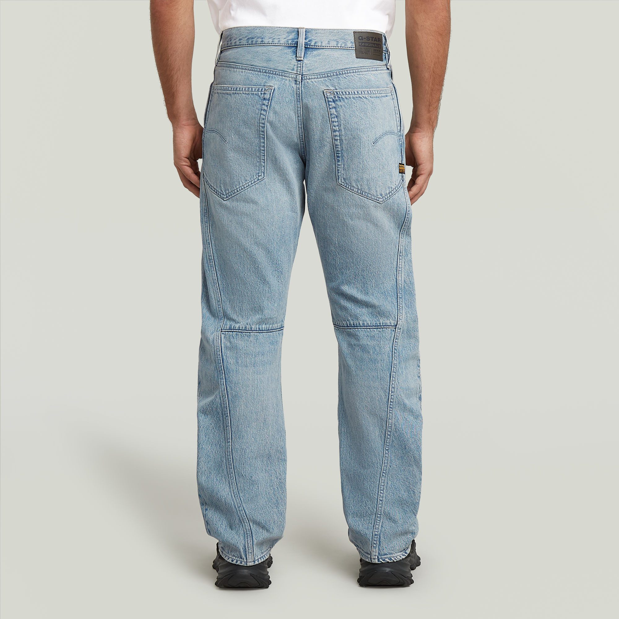 G-STAR 5-Pocket-Jeans Contor 3D Regular Straight Fit, Baumwoll-Denim