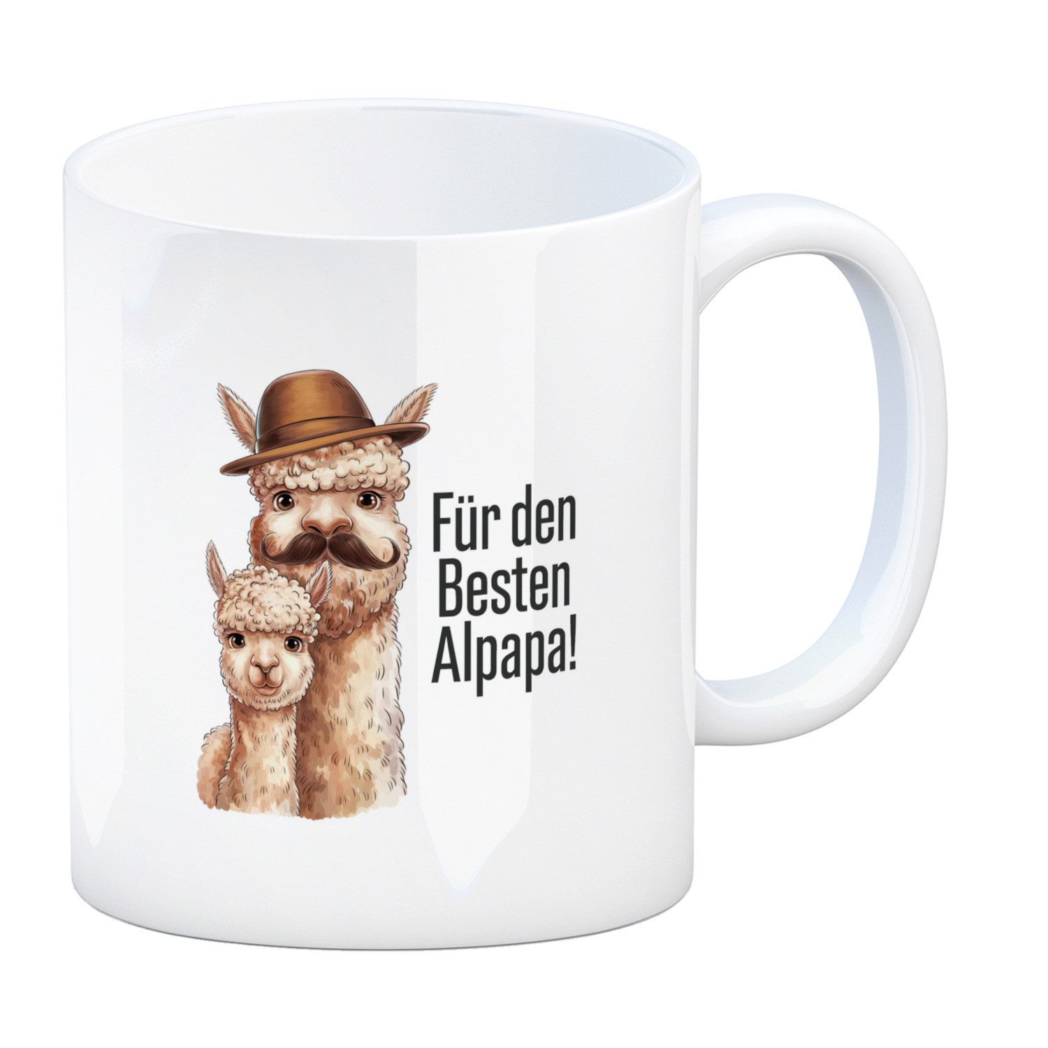 Tasse Für den besten ALPAPA! Kaffeebecher - Alpaka Papa