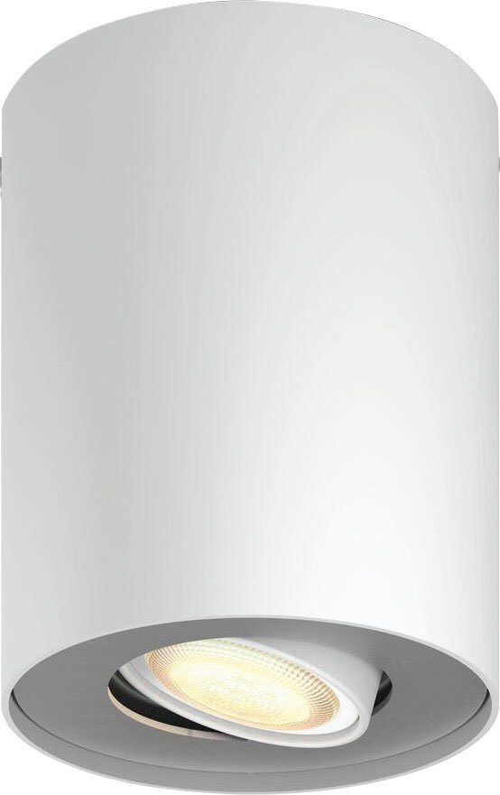Philips Hue LED Flutlichtstrahler Pillar, Dimmfunktion, Leuchtmittel  wechselbar, Warmweiß, Sofortige Steuerung per Bluetooth