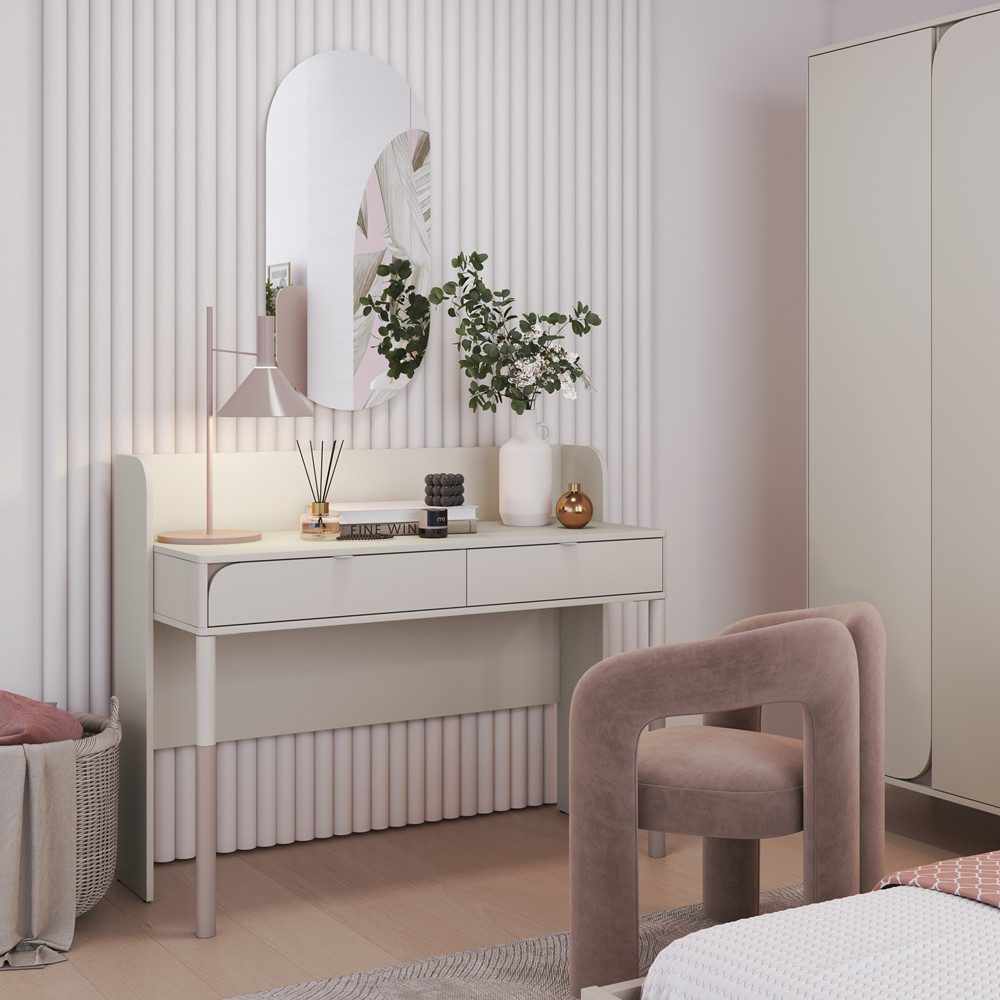 Schreibtisch Schminktisch mit Schubladen HARMONY HR-03