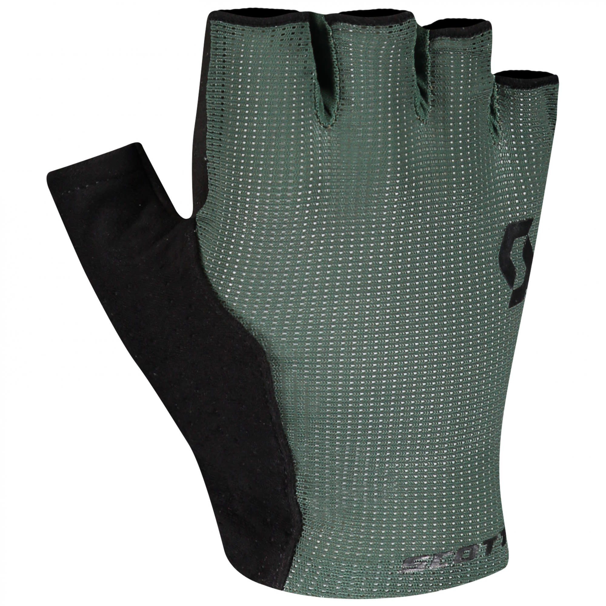 Scott Fleecehandschuhe (vorgängermodell) Smoked Black - Sf Gel Essential Green Glove Scott