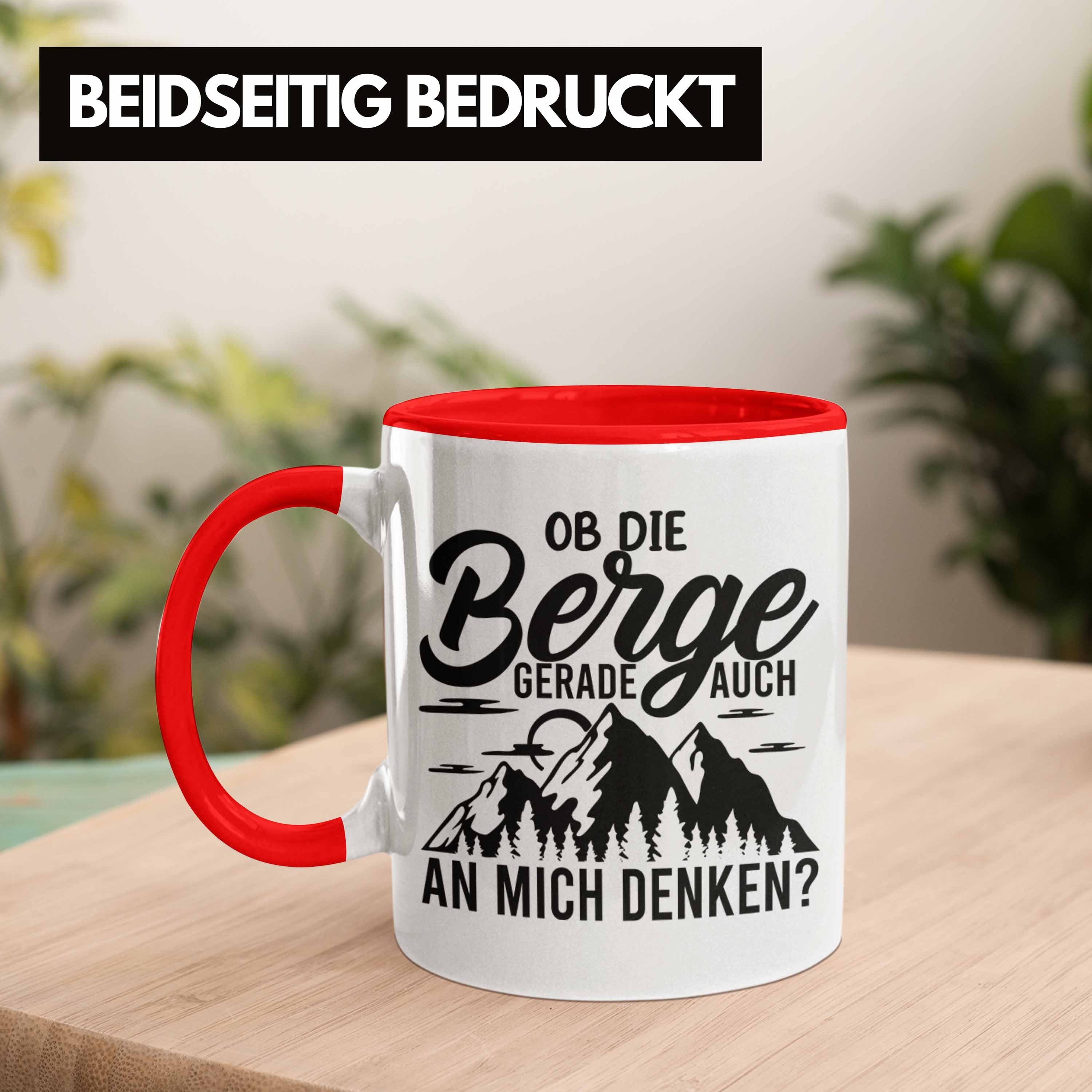 Alpen An Wandern Rot Tasse Mich Berge Trendation Geschenke Geschenkidee Berge Tasse Geschenk - Die Trendation Auch Ob Wanderer Denken