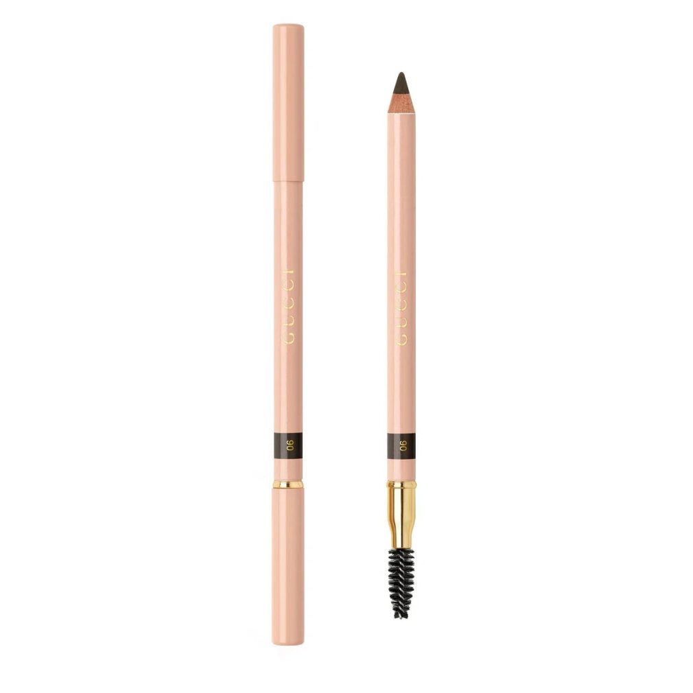 GUCCI Augenbrauen-Stift Definition Sourcils Double-Ended Eyebrow Pencil 06 Schwarz 1.19 g