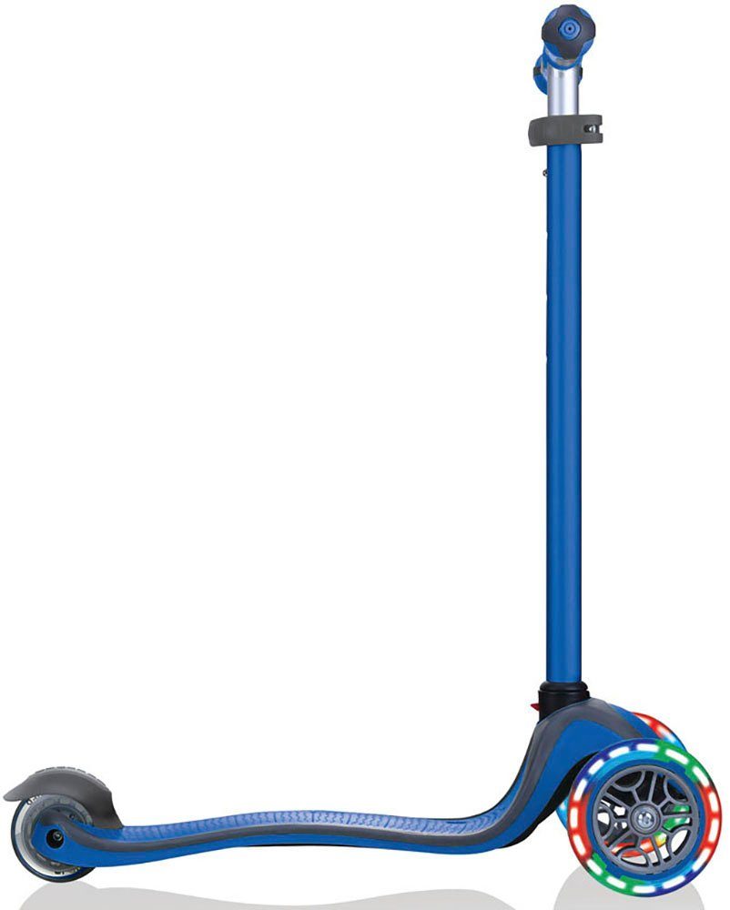 authentic sports & toys blau LIGHTS Scooter COMFORT GO-UP Globber
