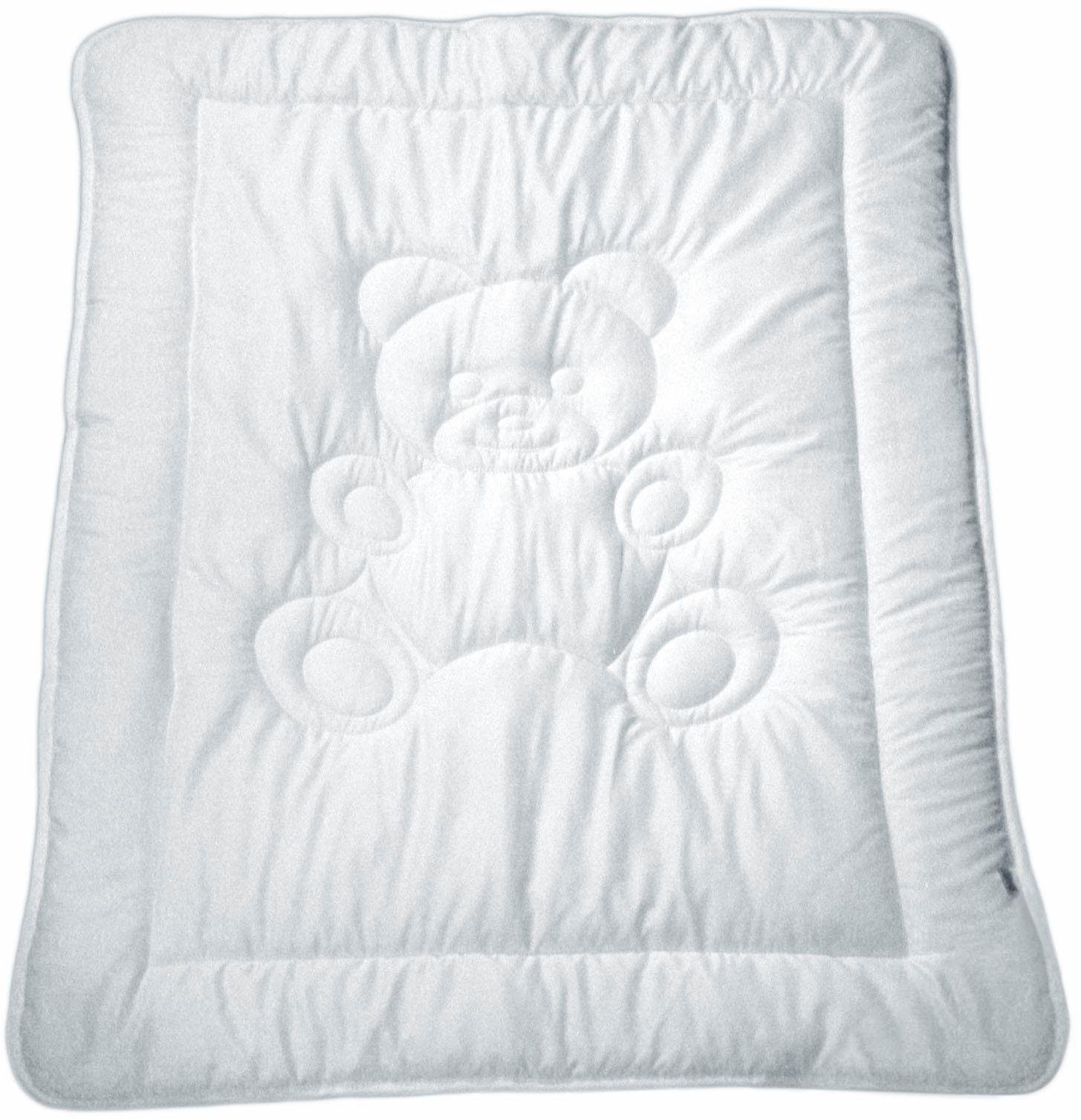 MESANA Kinderbettdecke + Kopfkissen Bär, 2-tlg, günstig online kaufen