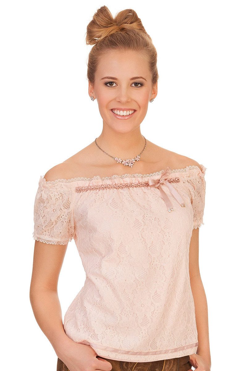 Trachtenbluse Trachtenbluse - ROSALINA - rosé
