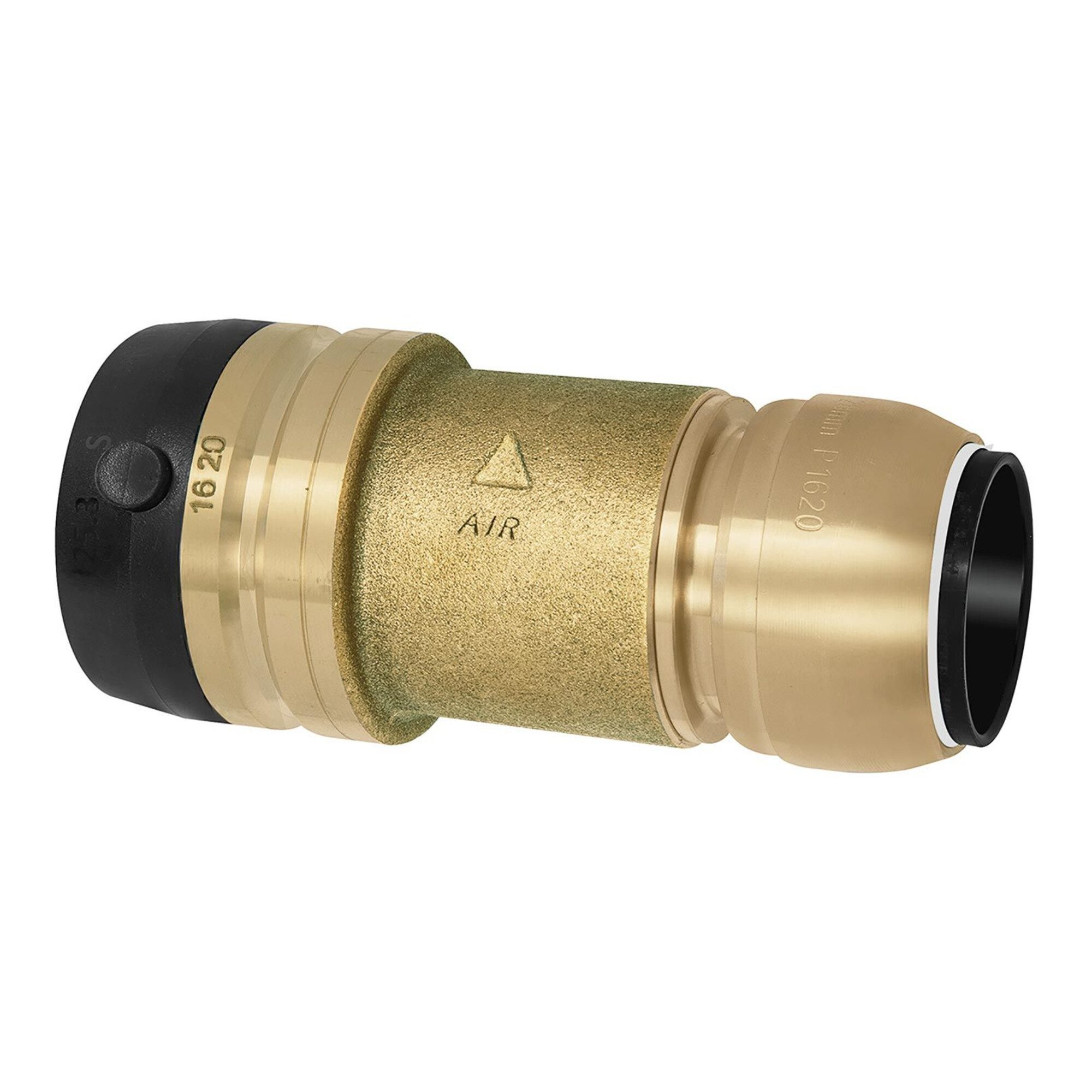 RIEGLER Alu-Verbundrohr Riegler Reduzier-Verbinder, MS, »sharkbite«, 28 mm, für Rohr-Außen-Ã¸