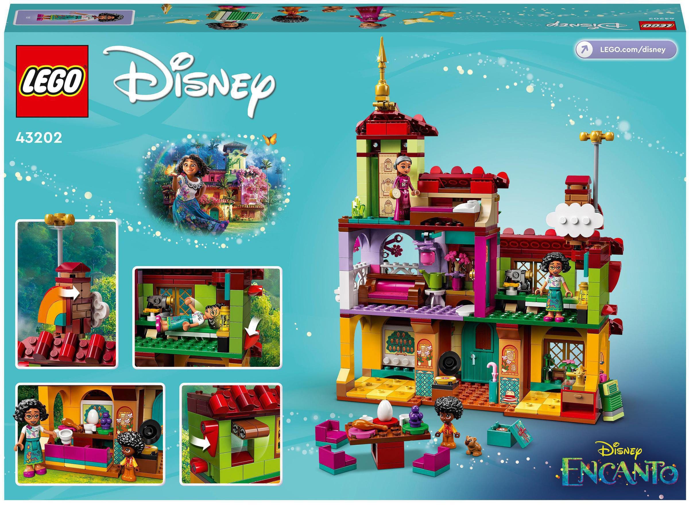 Das Europe LEGO® LEGO® Konstruktionsspielsteine in Disney Haus Made Madrigals der (43202), Princess, (587 St),