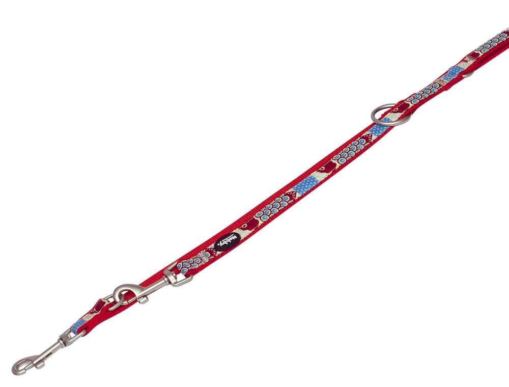 Nobby Hundeleine Führleine "Style", rot, XXS-XS