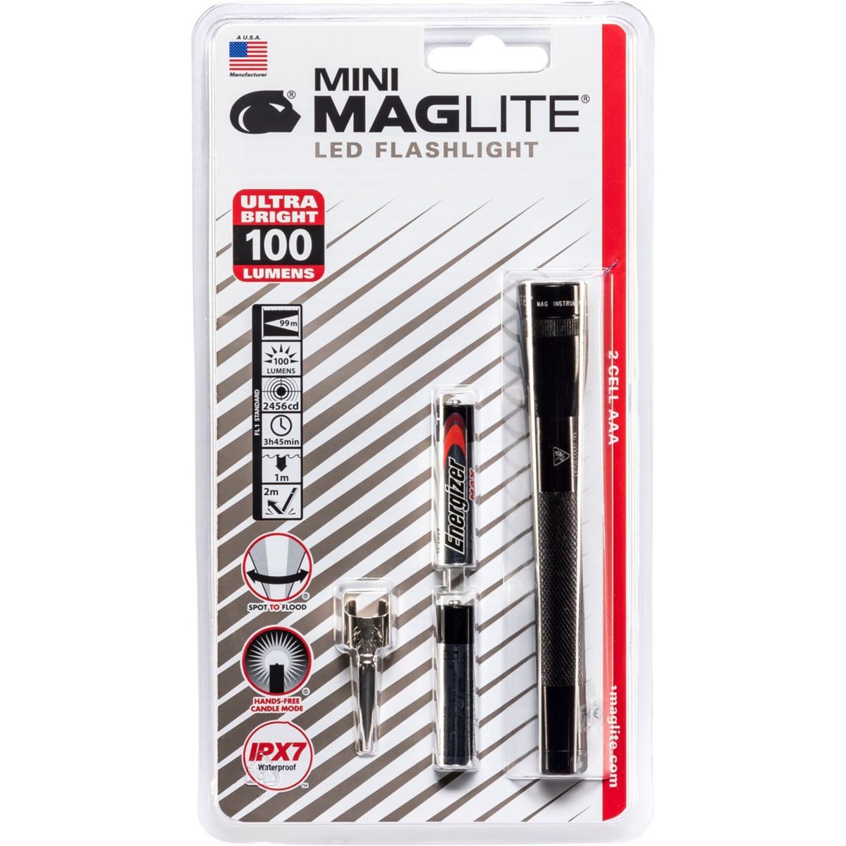 MAGLITE Taschenlampe Mini-Mag LED AAA Mini-Taschenlampe