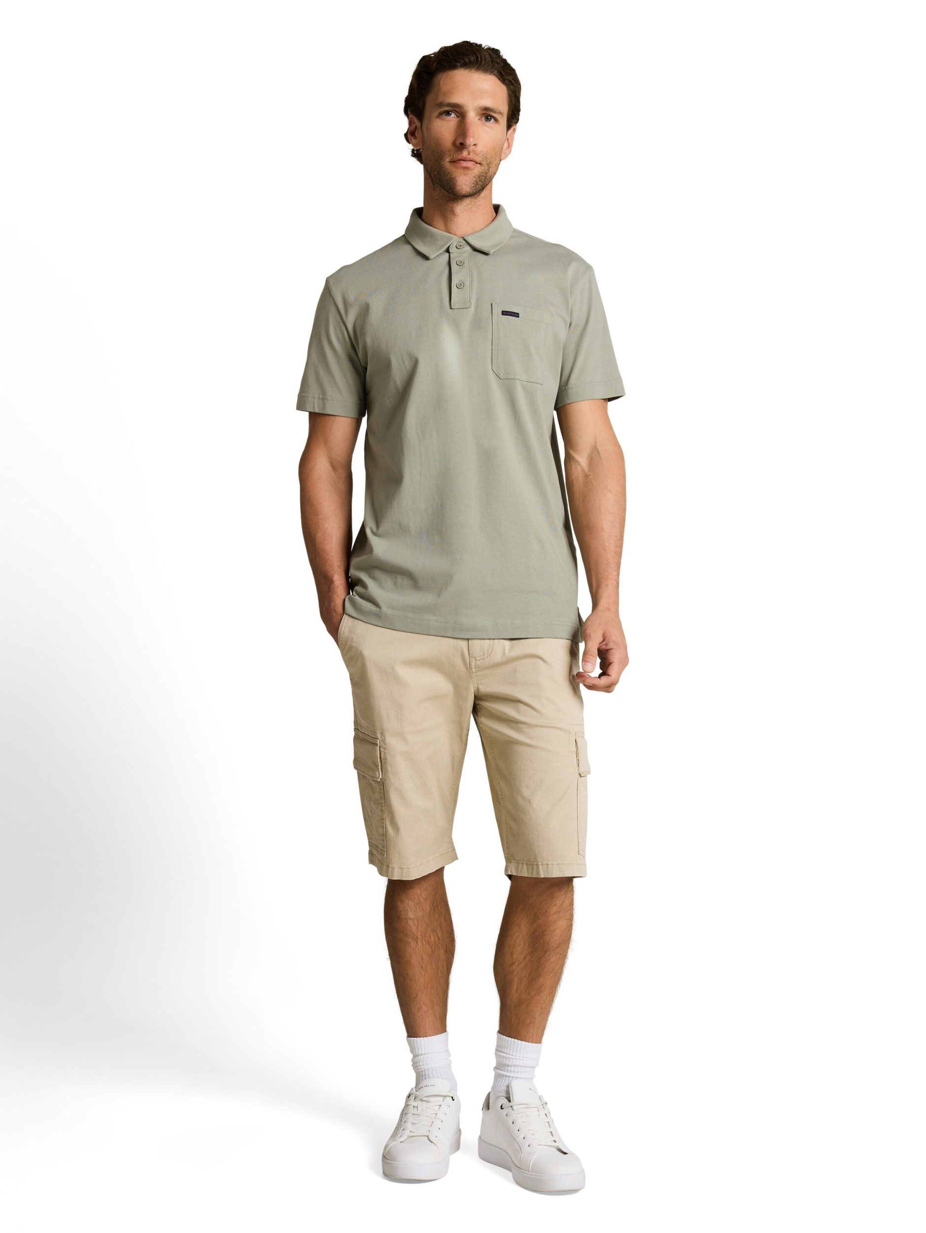 TOM TAILOR Poloshirt detailed jersey polo