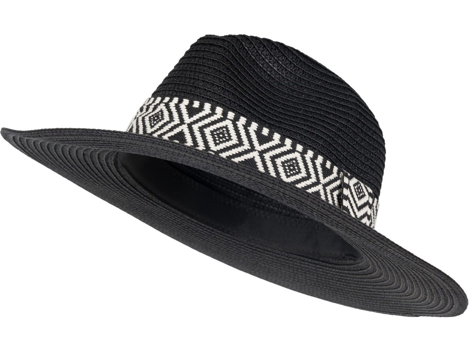 Sonnenhut Panama Strohhut Hutband Azteken Muster