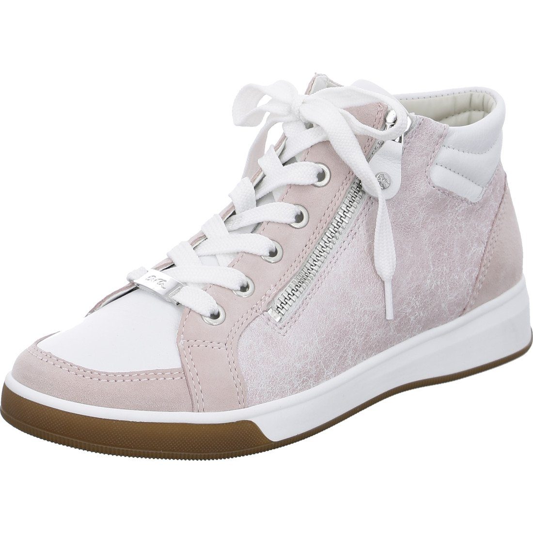 Sneaker Sneaker Ara Damen 042468 Ara grün Rom - Schuhe, Glattleder