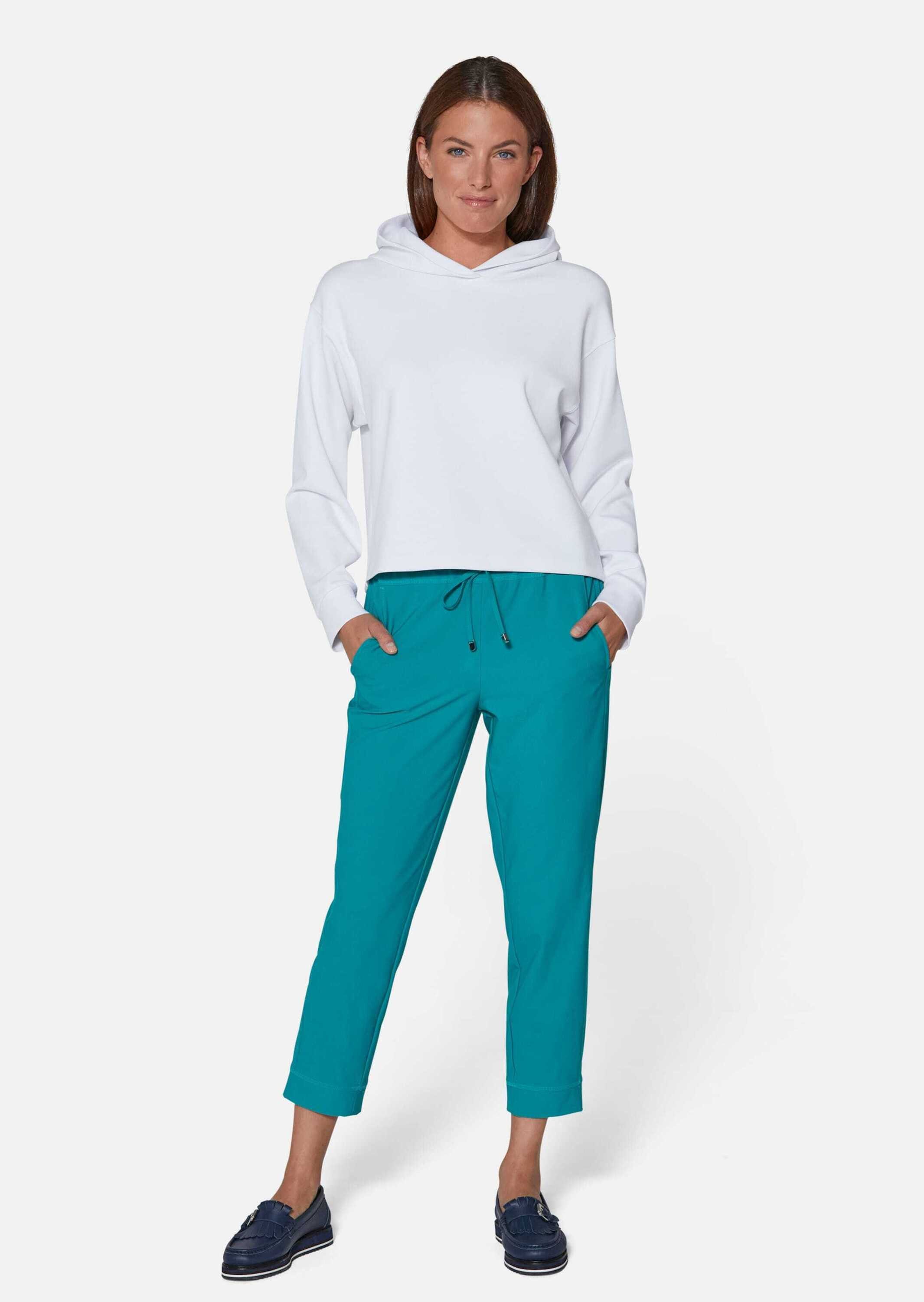 MADELEINE Langarmshirt Kapuzen-Sweatshirt in lässiger Boxy-Form günstig online kaufen