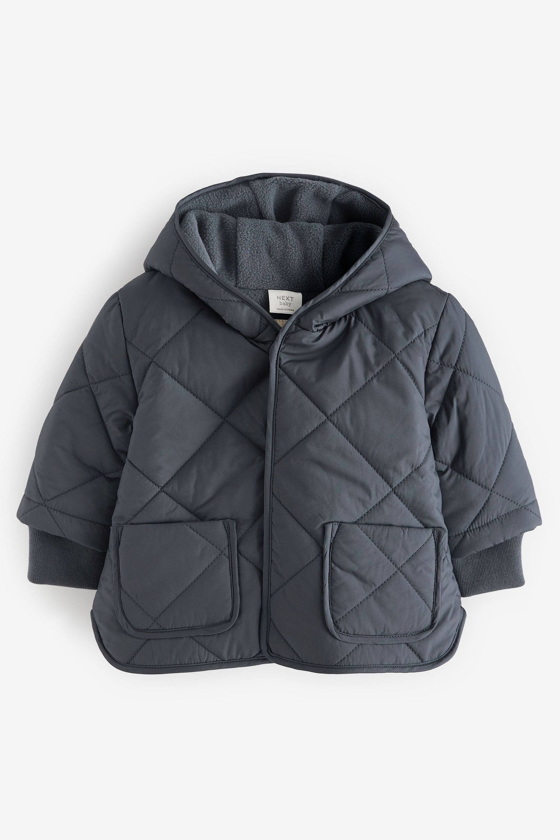 Next Steppjacke Baby Steppjacke (1-St) Charcoal Grey