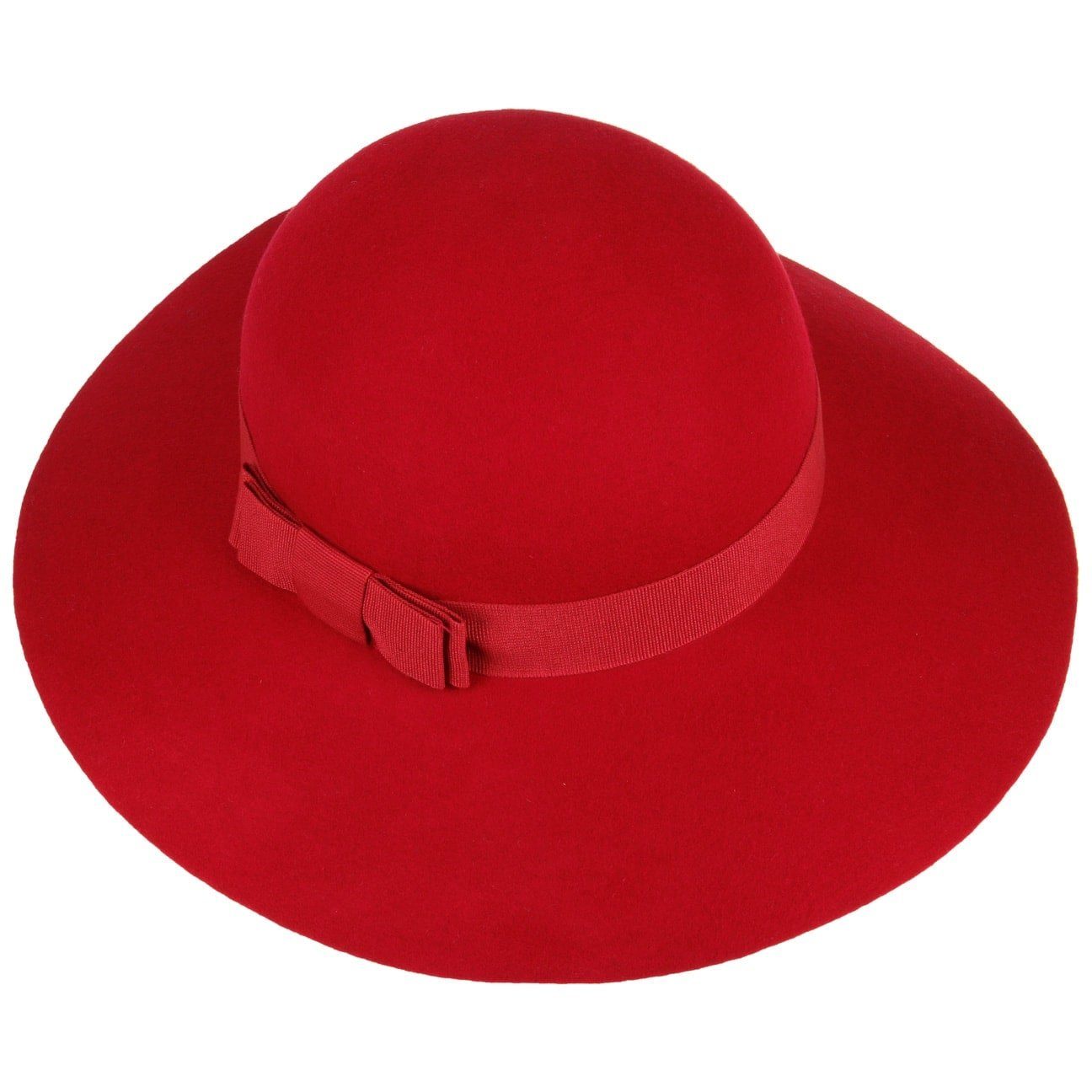 Lipodo Schlapphut (1-St) Wollhut mit Ripsband, günstig online kaufen
