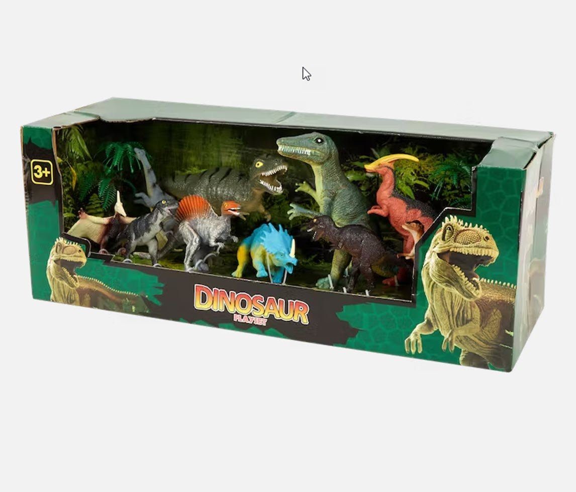 Spectrum Outdoor-Spielzeug Dinosaurier Spieleset 12 tlg, 12 tlg. Tiere, (12-tlg)