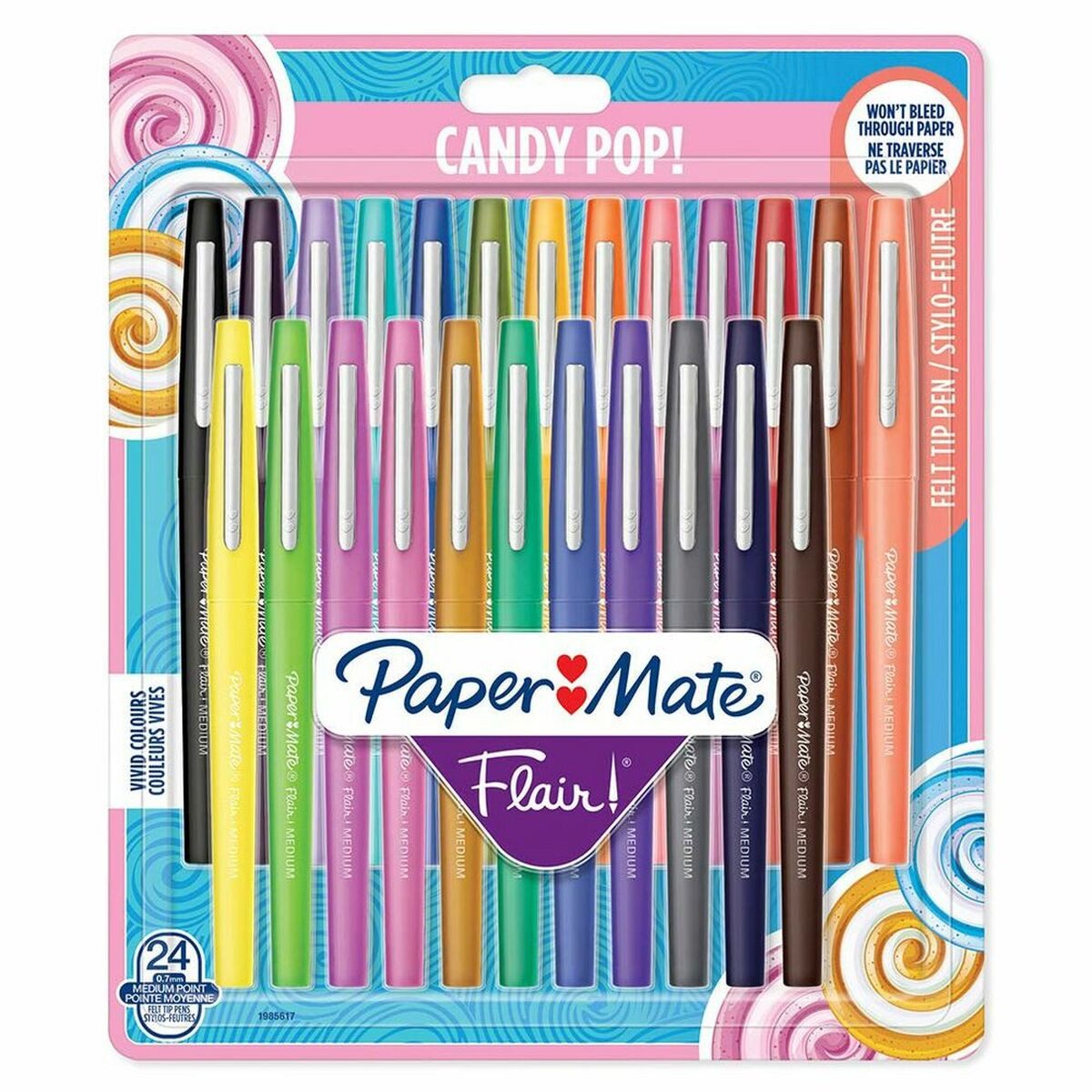 PAPERMATE Filzstift, Filzstifte Paper Mate Flair Candy POP (Restauriert D)