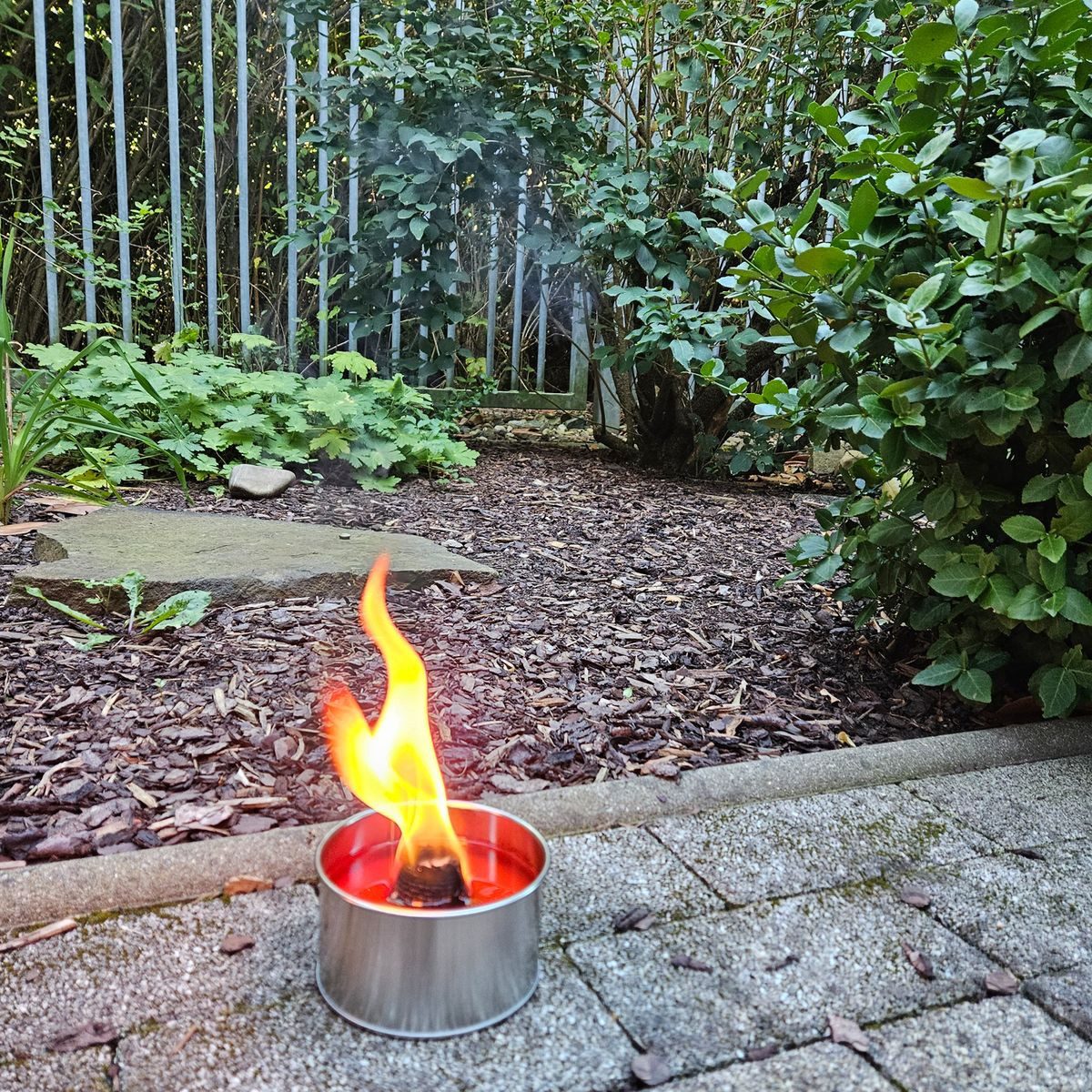 Krause & Sohn Outdoorkerze Große Flamme mit ca. 2,5 Stunden Brenndauer