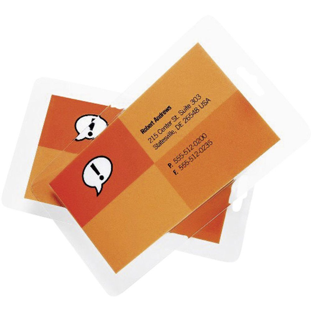 GBC Laminiergerät GBC Laminierfolie 86 x 54 mm, Kreditkarte 125 micron glänzend 100 St.