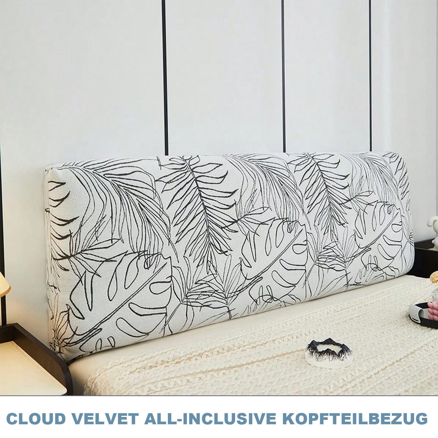 Refttenw Betthusse Bettkopfteil Hussen Bett Kopfteil Bezug Für Doppelbetten günstig online kaufen