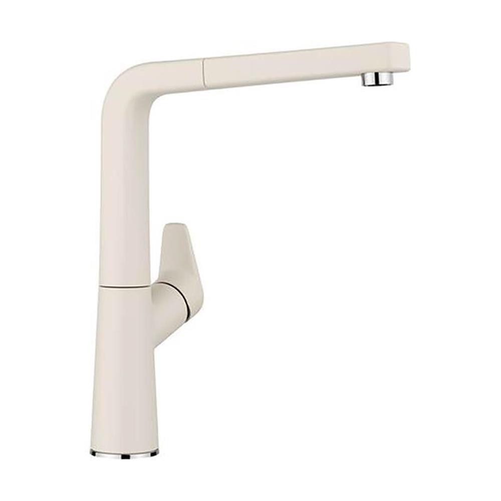 Blanco Küchenarmatur AVONA-S SILGRANIT-Look Einhebelmischer Softweiß, Hochdruck