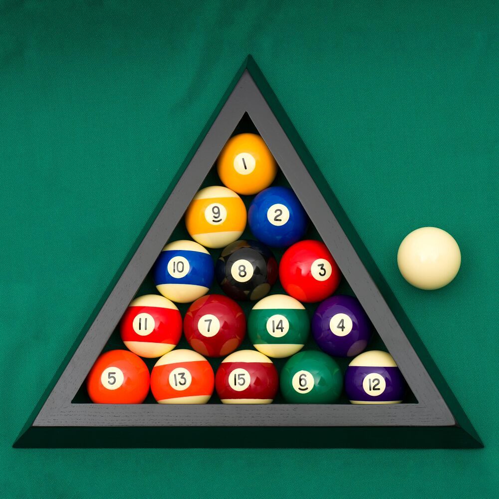 Billardtisch Billard Dreieck Patent aus Holz