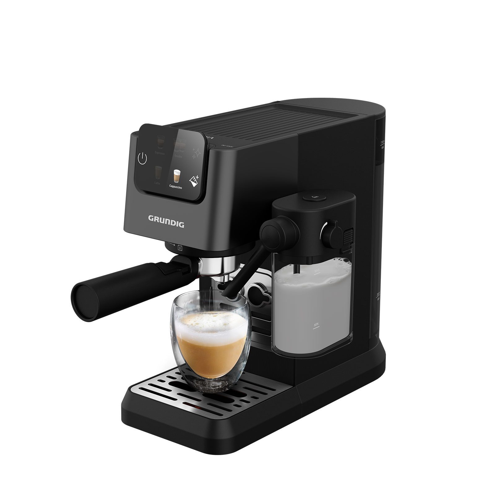 Grundig Siebträgermaschine KSM 5330, Siebträger-Espressomaschine – Bild 4 von 5