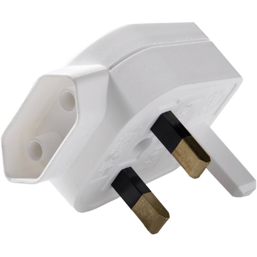 Übergangsstecker Euro 2.5 A./England Reiseadapter