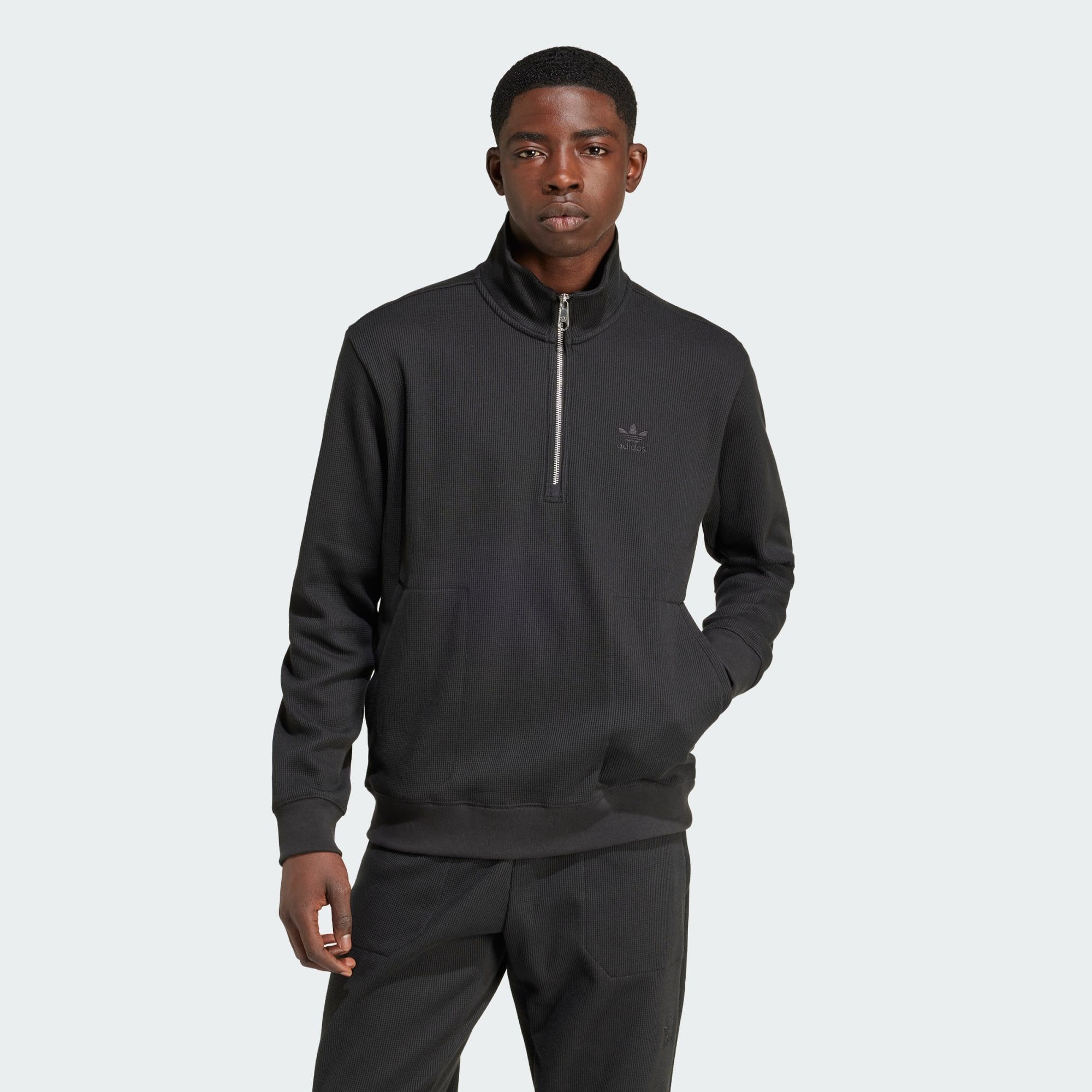 adidas Originals Sweatshirt TREFOIL ESSENTIALS WAFFLE günstig online kaufen