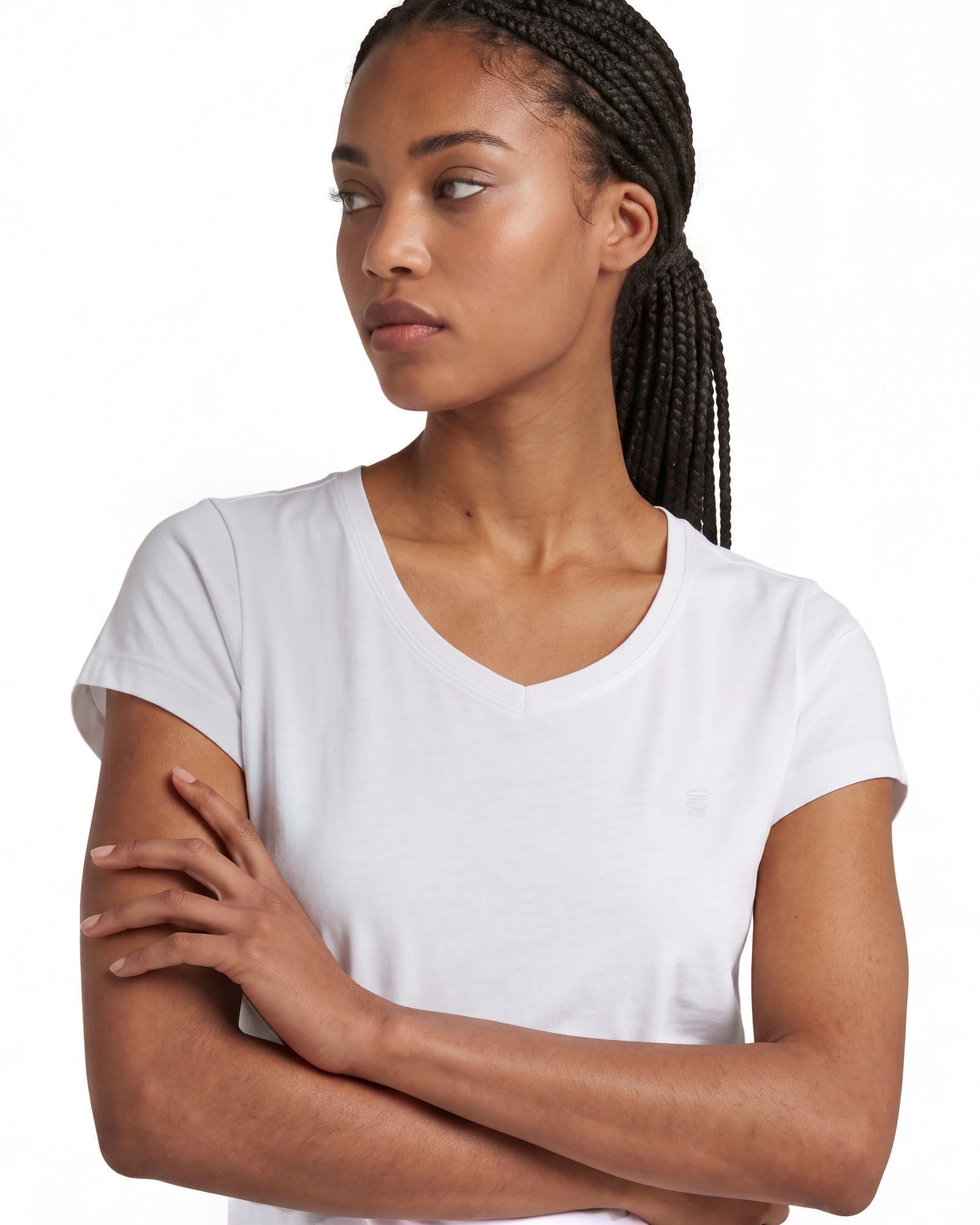 G-STAR T-Shirt Eyben Slim V T-Shirt 2.0 – Bild 5 von 5