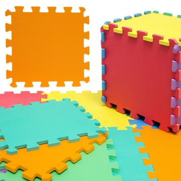 LittleTom Puzzlematte Baby Puzzlematte ab 0 Kinder Spielmatte Uni, EVA Krabbelmatte div. Farben