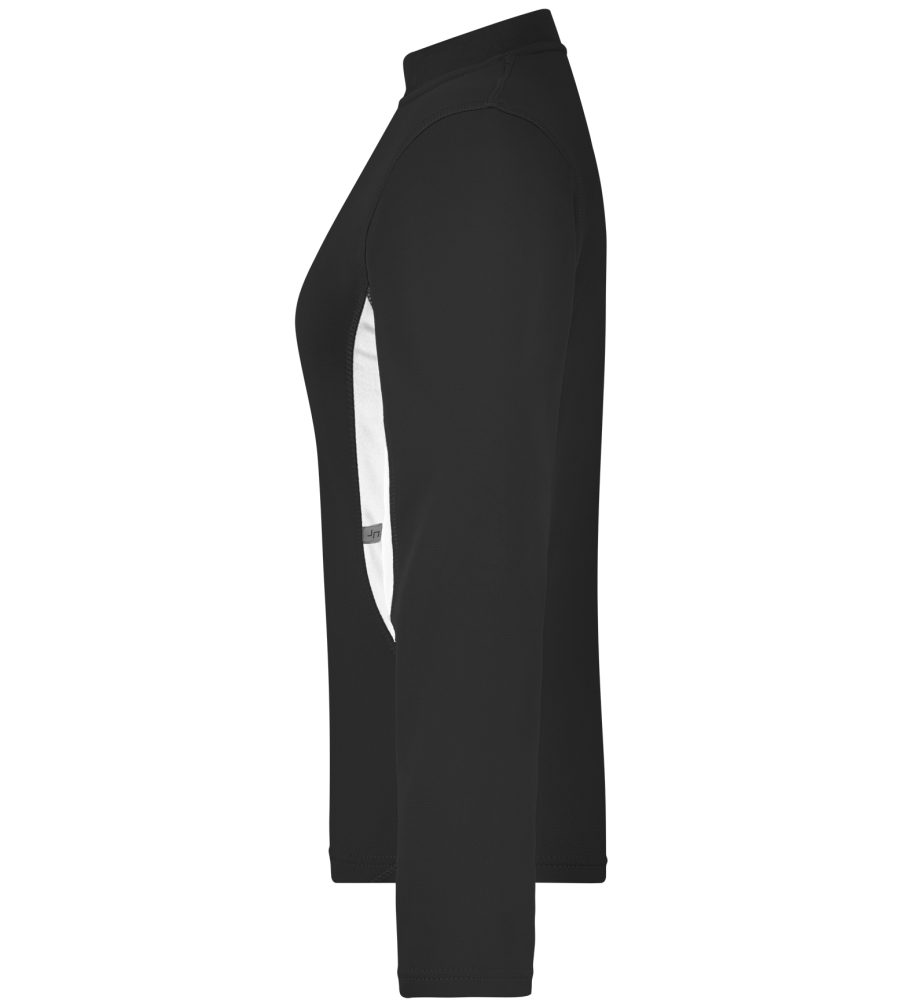 James & Nicholson Laufshirt Funktionelles Damen Langarm Laufshirt JN317 Atmungsaktiv, feuchtigkeitsregulierend und schnell trocknend