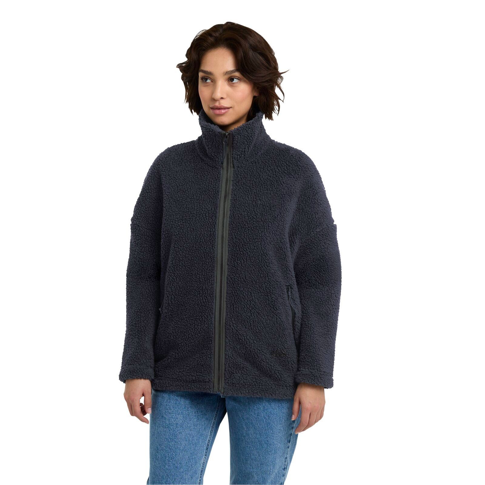 Jack Wolfskin Fleecejacke Stone Lite (warm, atmungsaktiv) nachtblau Damen günstig online kaufen