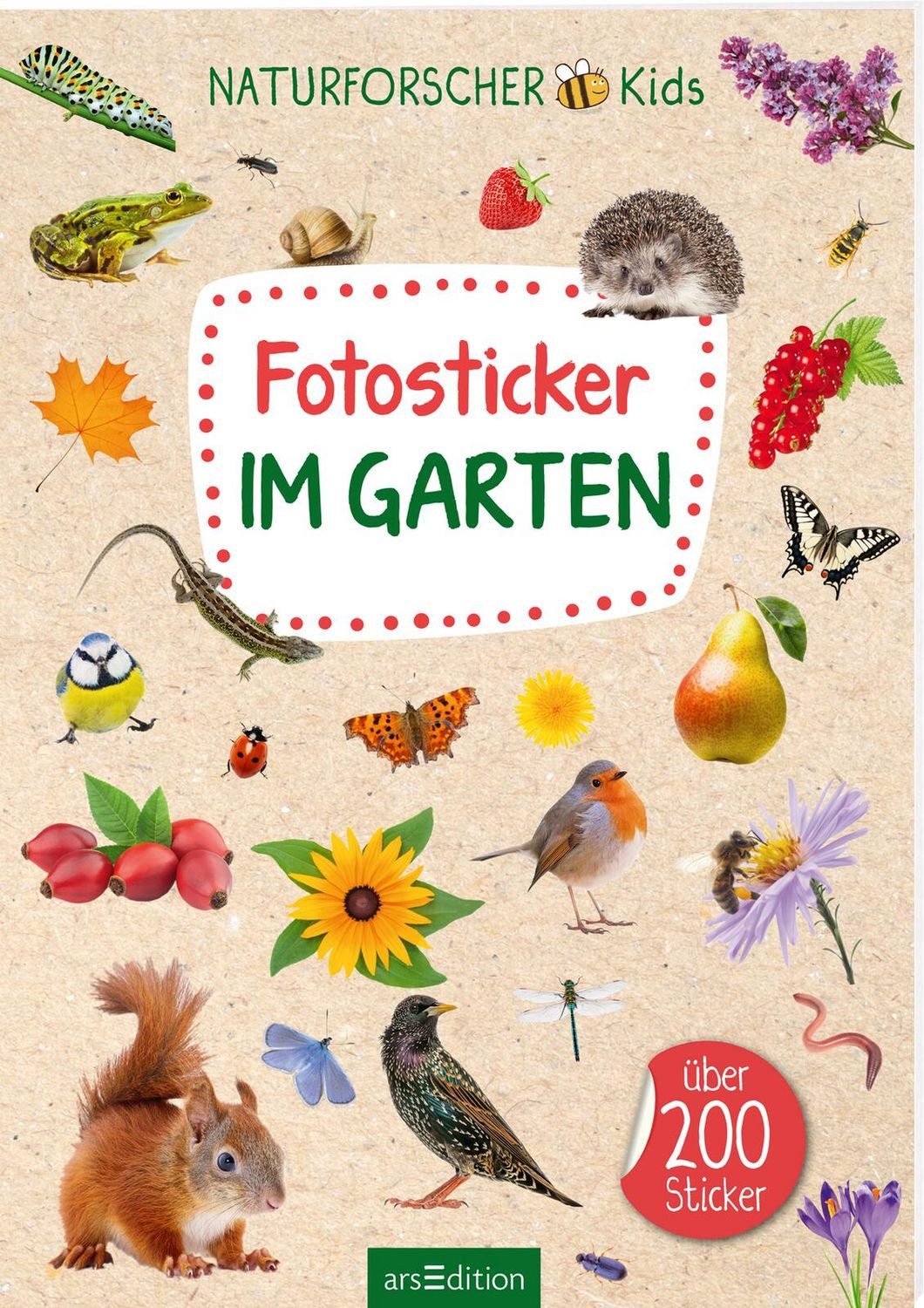 Sticker Naturforscher-Kids – Fotosticker Im Garten Über 200 Sticker