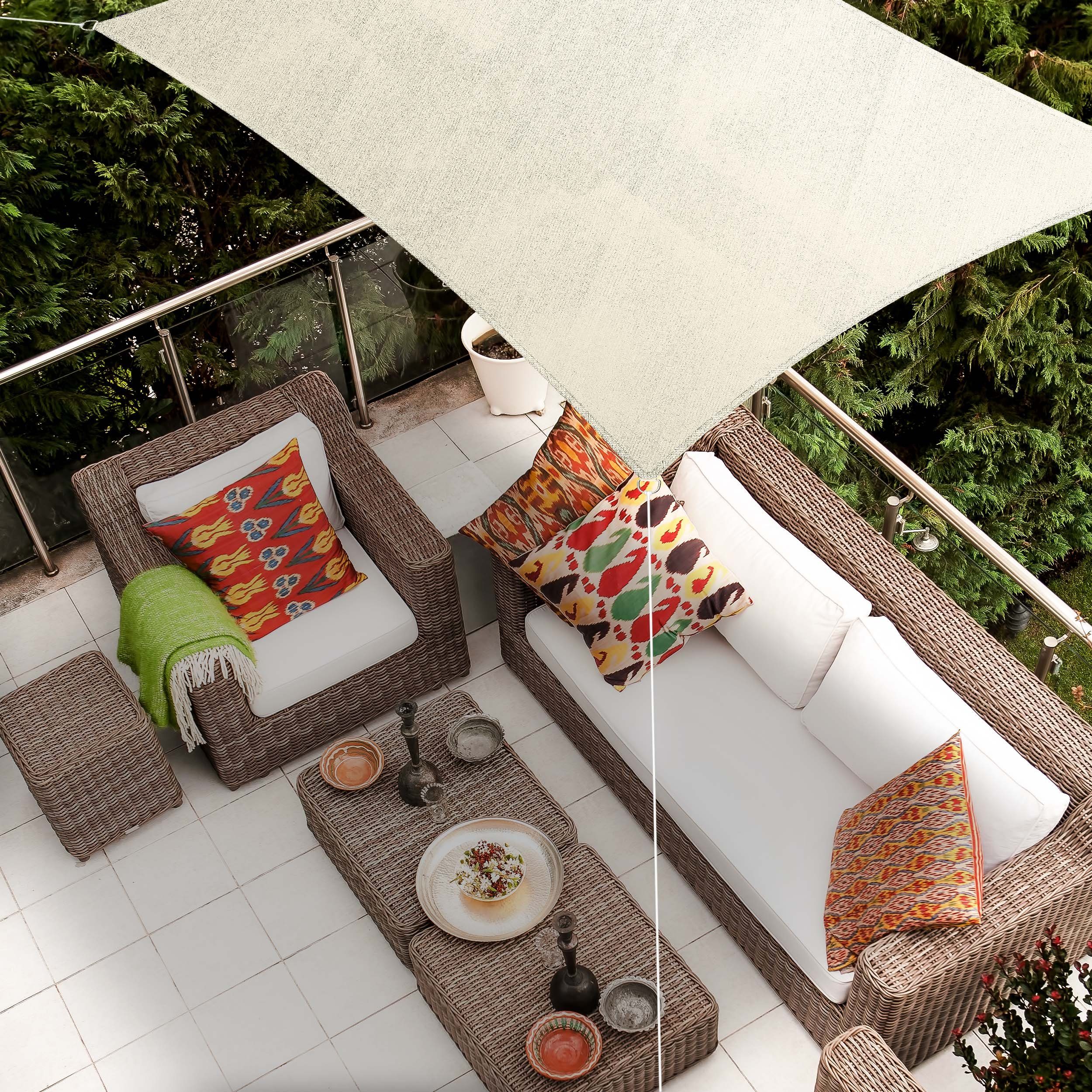 Hometex Premium Textiles Sonnensegel Sonnenschutz Windschutz günstig online kaufen