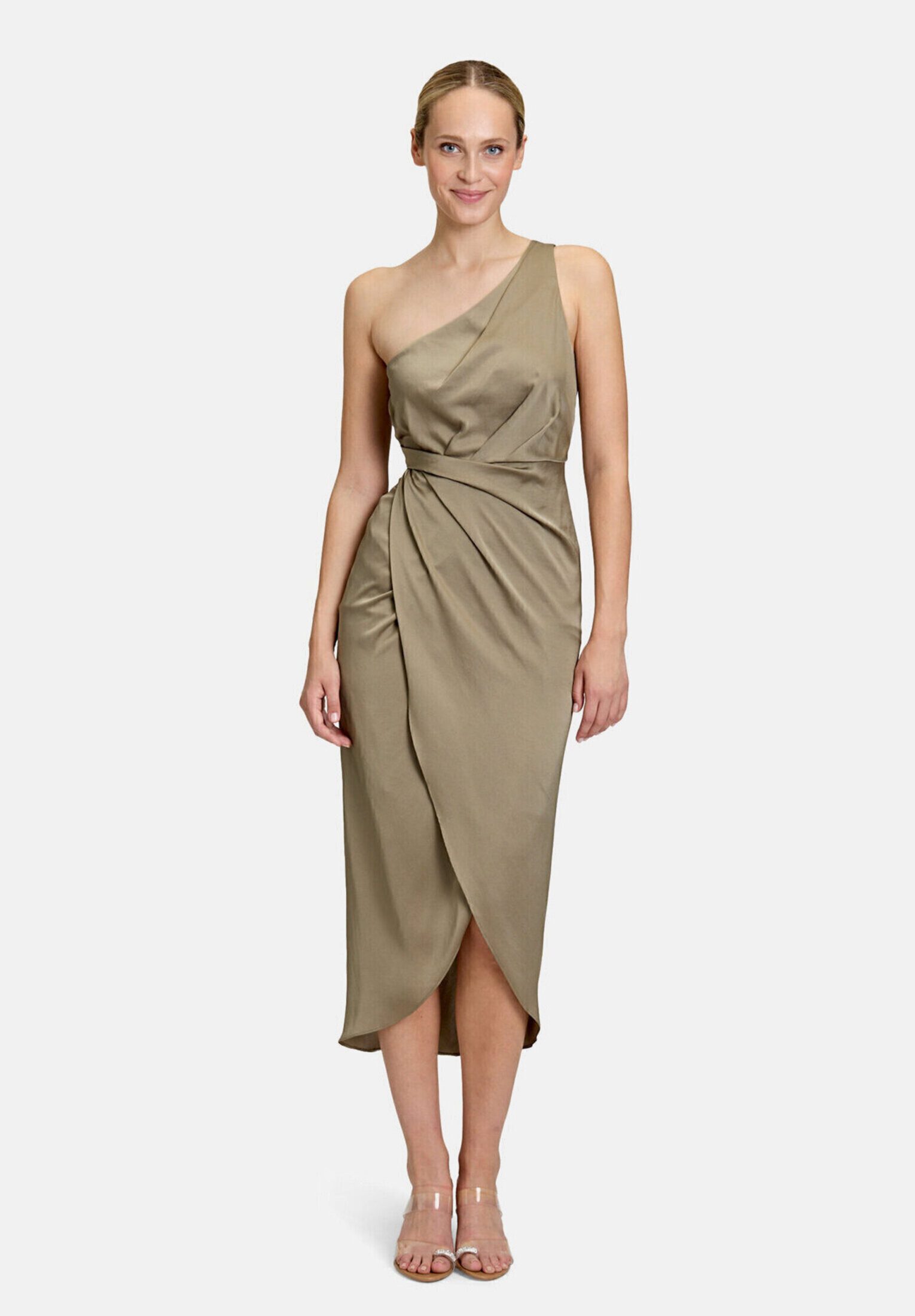 Vera Mont Abendkleid Damen mit Raffung Material