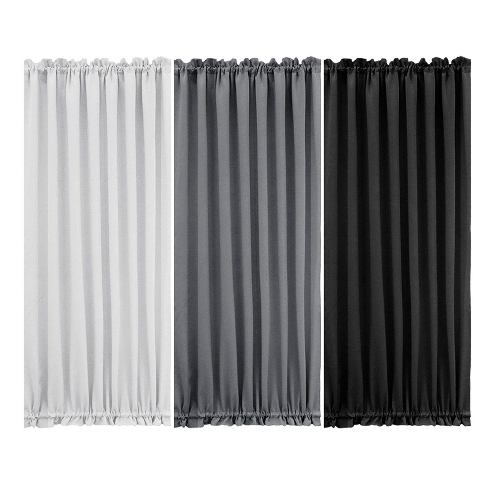 Rosnek Türvorhang Verdunkelung, thermisch isoliert, Stabtasche, für Türfens günstig online kaufen